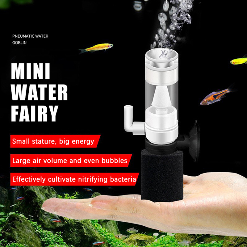 Betta Fish Tank - 공기 구동식 수족관 스펀지 필터, 초저소음