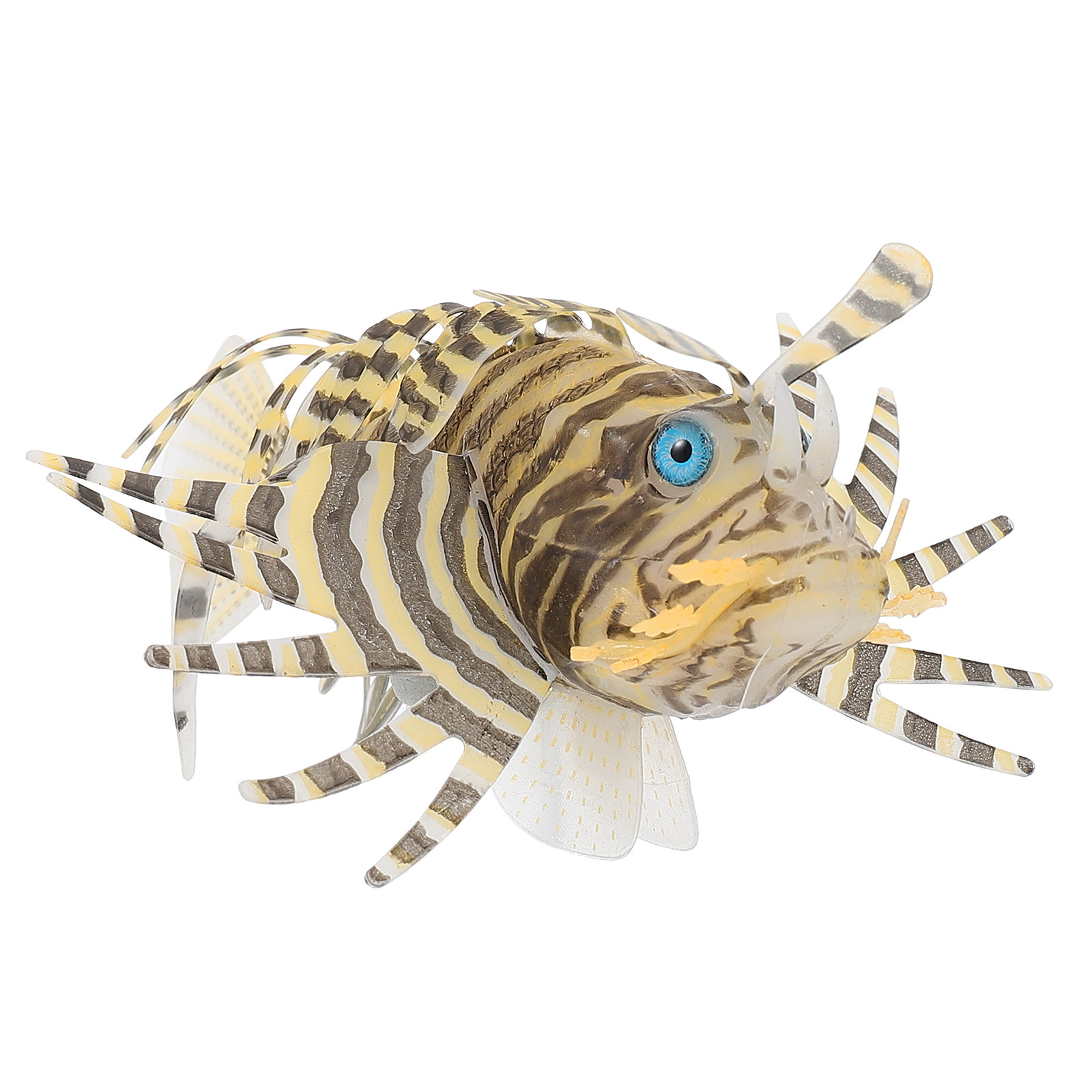 Fish Aquarium Home - 1개입, 창의적인 실리콘 물고기 장식, 사실적인