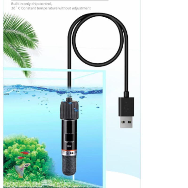 Fish Tank Heater - USB 미니 수족관용 난방 장치, 10W