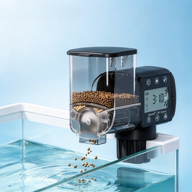 Aquarium Fish Keeping - 스마트 자동 급식기, 디지털 타이머 설정