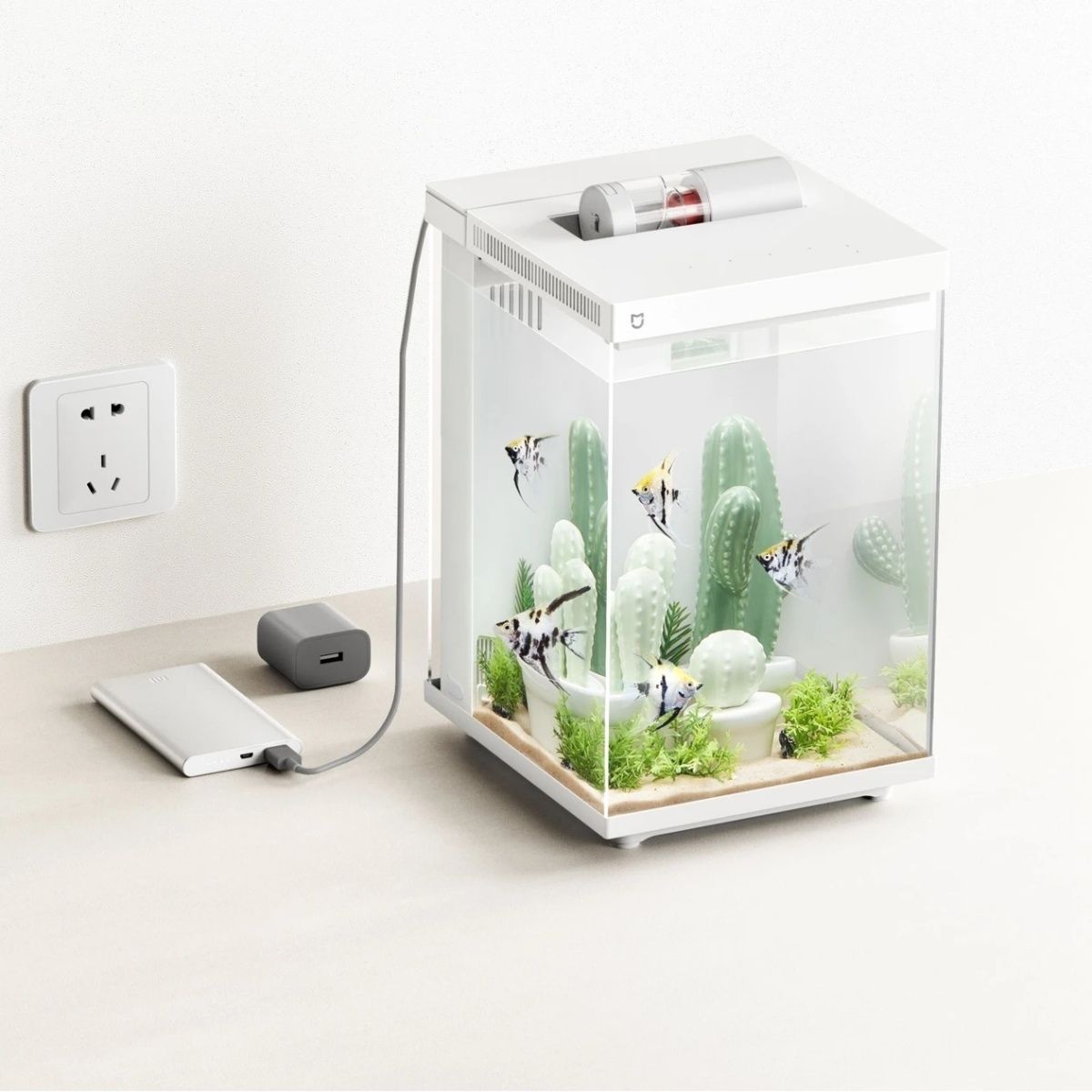 미지아 스마트 데스크탑 어항 10L 스마트 물고기 탱크 - Xiaomi Aquarium Fish Tank 리뷰 및 가격