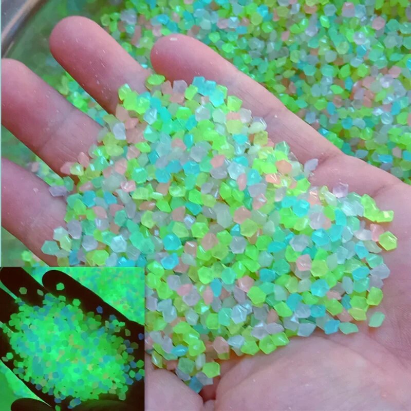 1000pcs 어두운 자갈 돌에 3-5mm 빛나는 모래 - Fish Tank Gravel 리뷰 및 가격