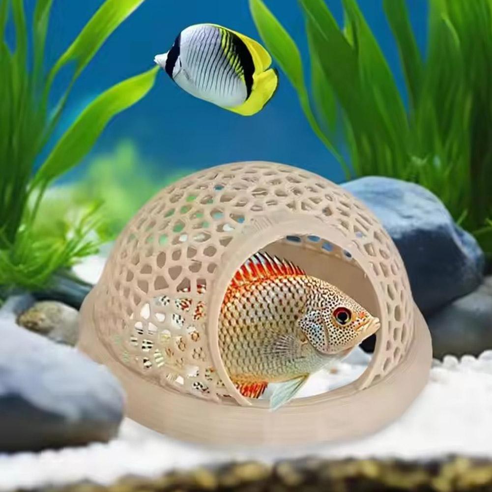 수족관 플로팅 케이브 물고기 새우 은신처 쉼터 3-in - Betta Fish Tank 리뷰 및 가격