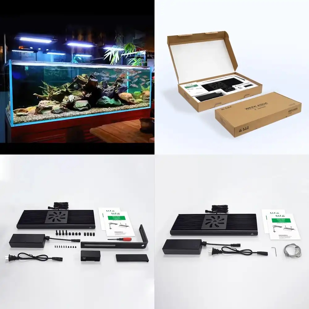 아쿠아리움 LED 조명 일출 일몰 산호 LED 아쿠아리 - Aquarium Light 리뷰 및 가격