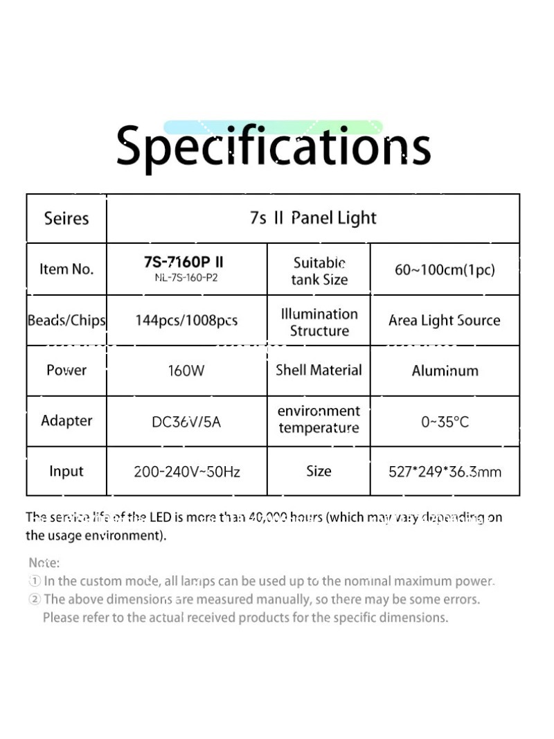 수족관 LED 조명 160W RGB 풀 스펙트럼 WIF - Aquarium Plants 리뷰 및 가격