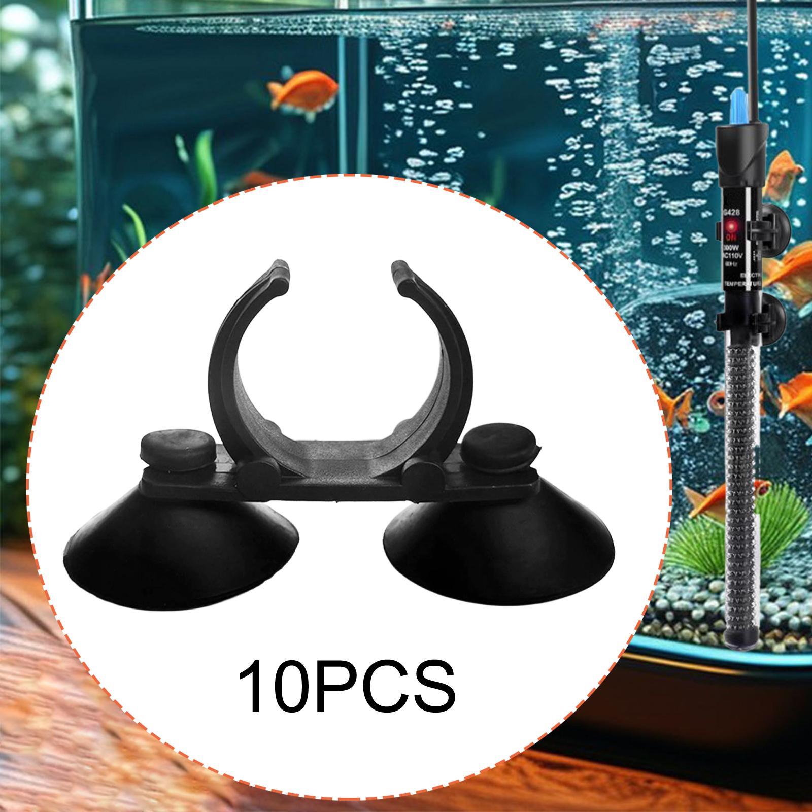 10 조각 수족관 히터 흡입 컵 클립 클램프 히터 탱크 - Fish Tank Heater 리뷰 및 가격