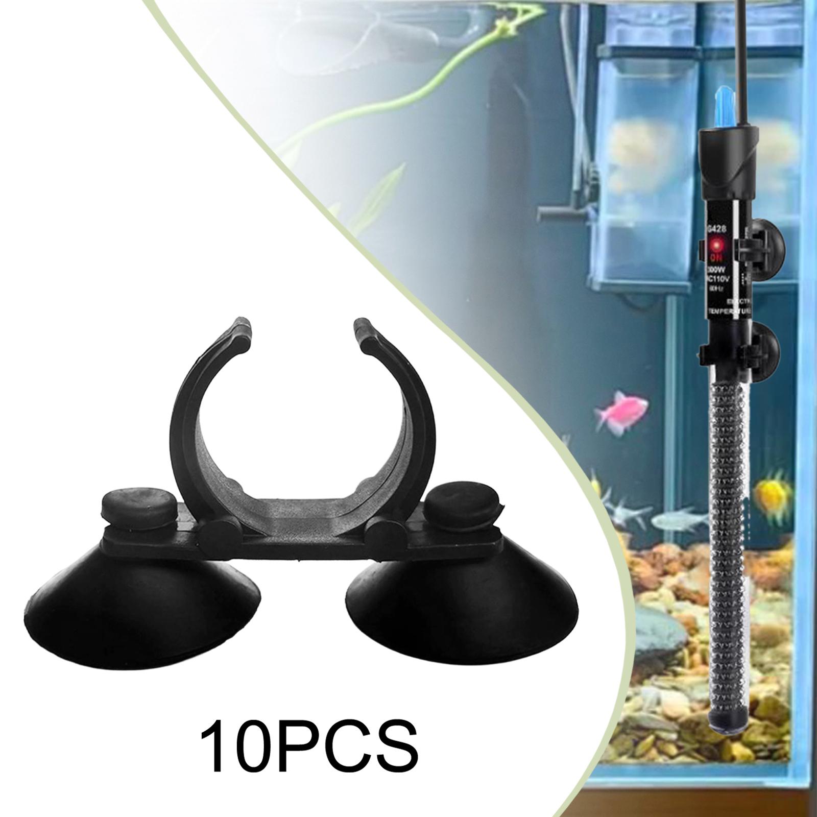 10 조각 수족관 히터 흡입 컵 클립 클램프 히터 탱크 - Fish Tank Heater 리뷰 및 가격